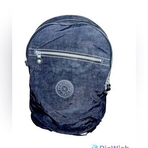 Kipling medium navy blue backpack